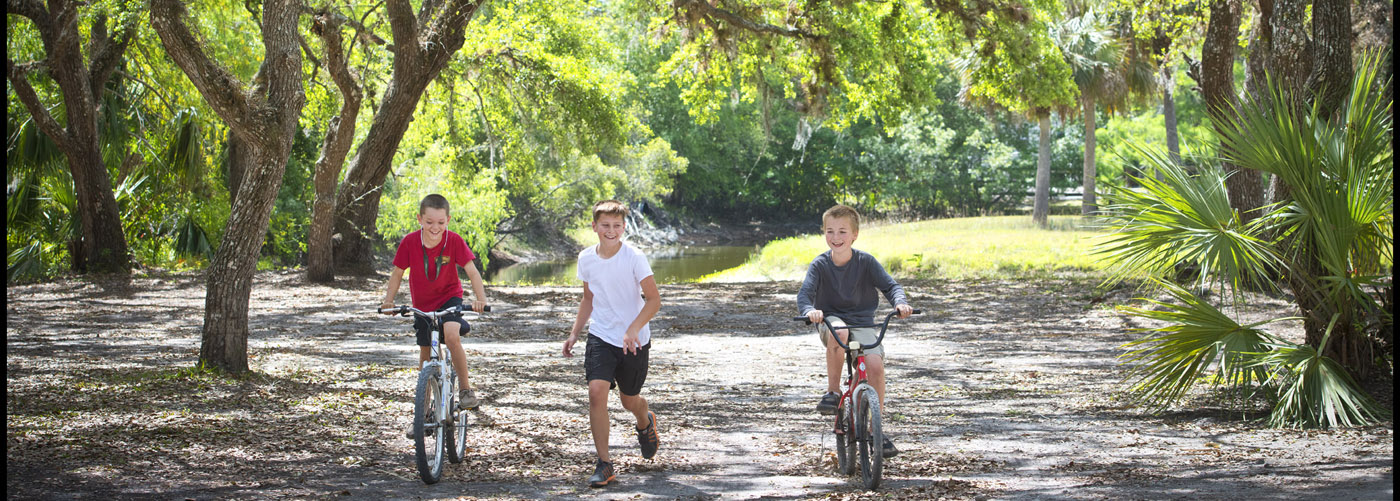 Biking at Fisheating Creek Outpost